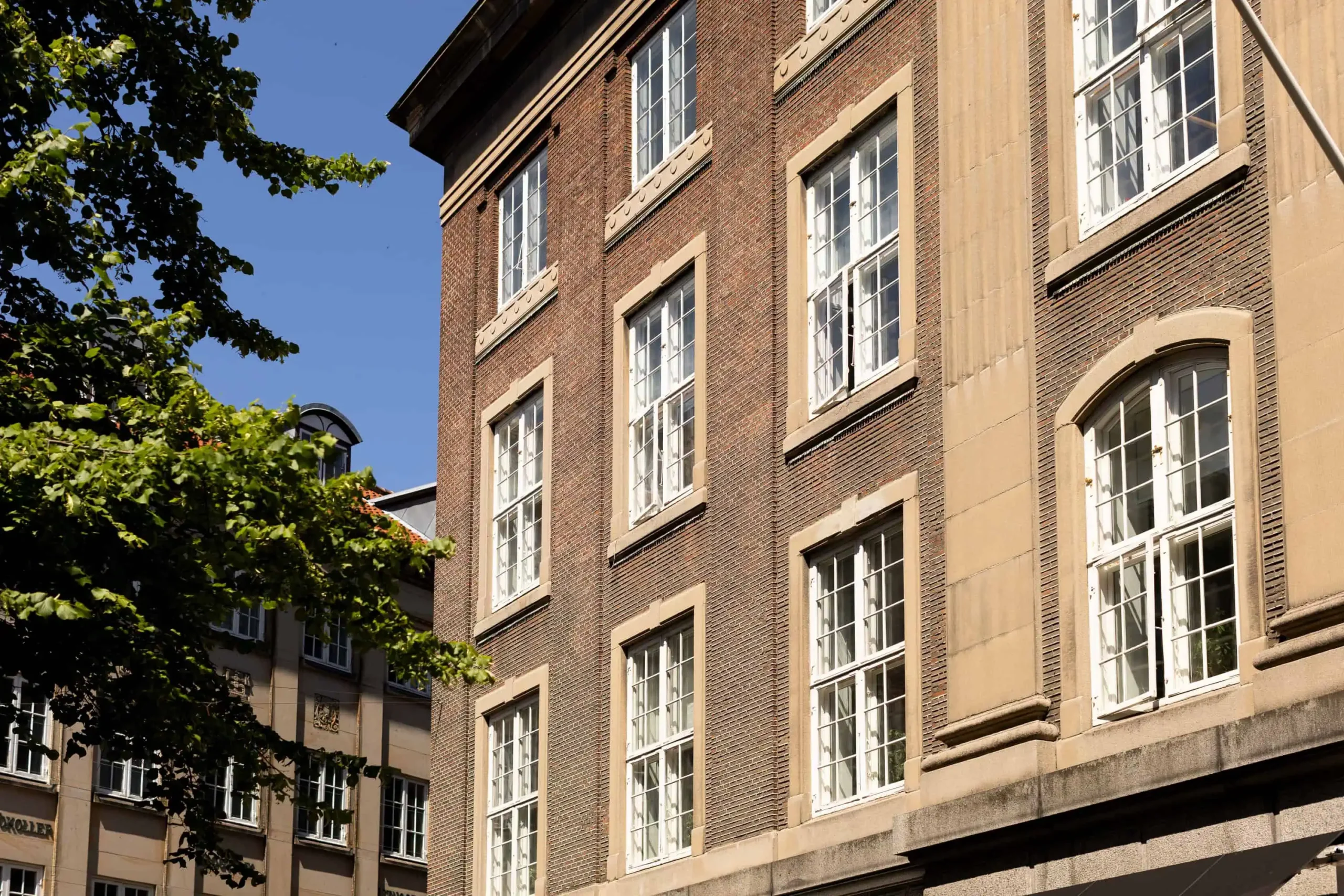 Building facade of Copenhagen Eye Institute