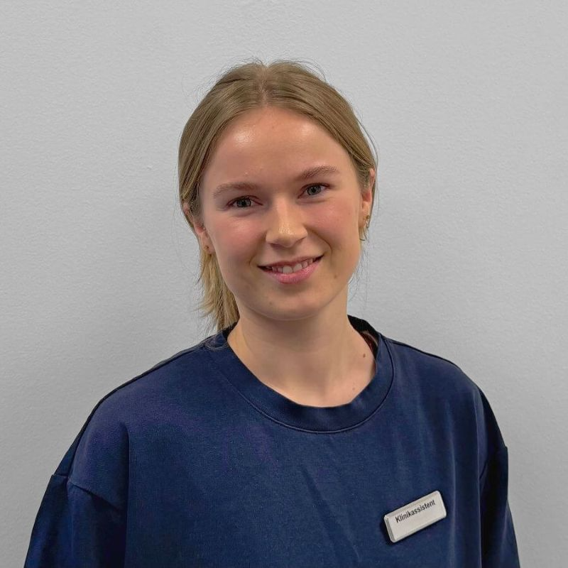 Team 7 Personalebillede af klinikassistent Mathilde