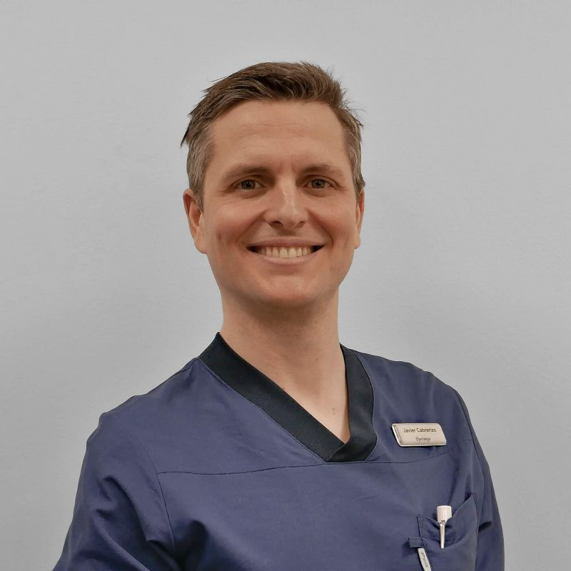 Team 5 Personalebillede af øjenlæge Javier