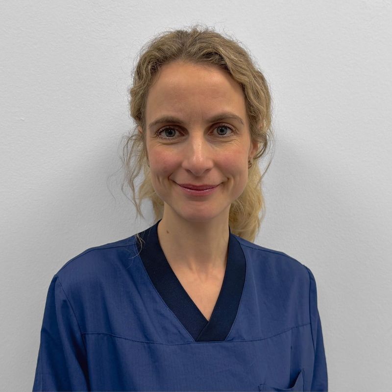 Team 8 Personalebillede af øjenlæge Mette