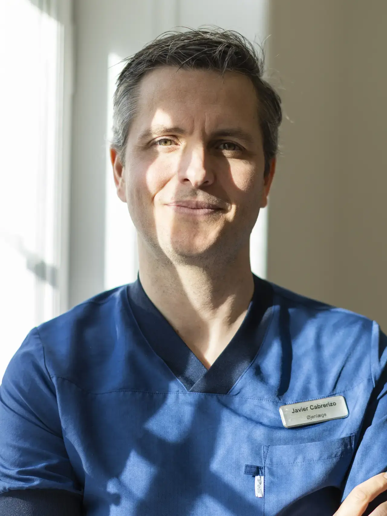 portræt af øjenlæge javier cabrerizo hos øjenklinikken Copenhagen Eye Institute
