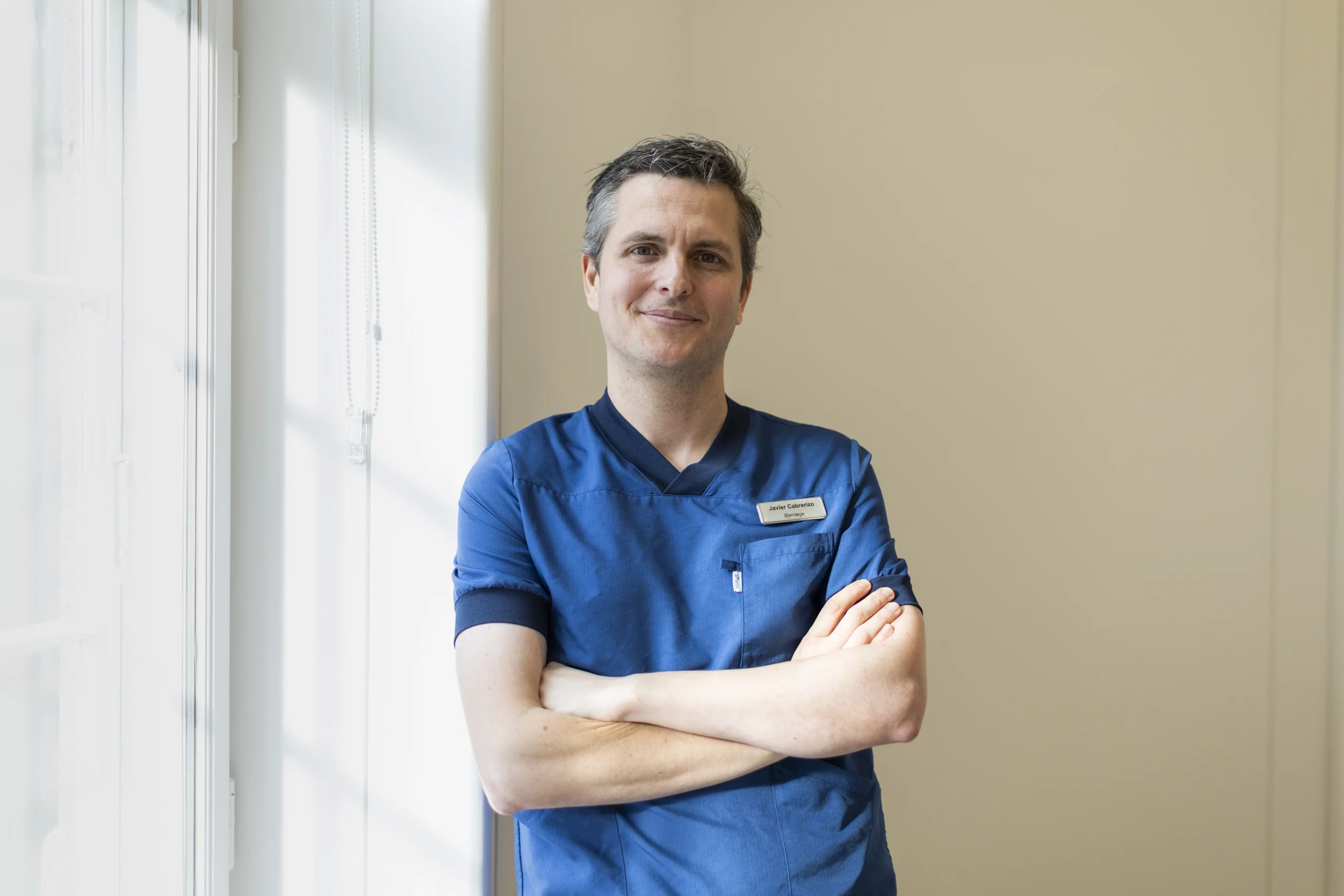 portræt af øjenlæge javier cabrerizo hos øjenklinikken Copenhagen Eye Institute